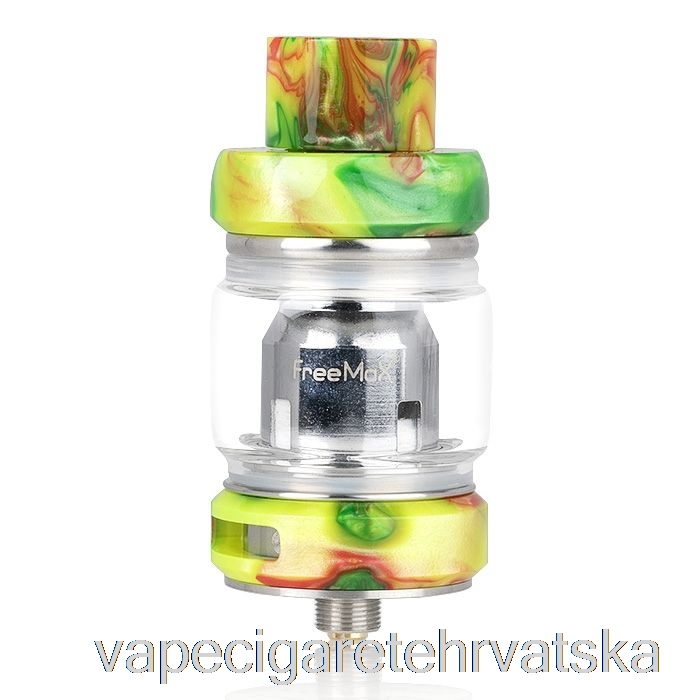 Vape Cigarete Freemax Mesh Pro Sub-ohm Tank žuto/zelena Smola